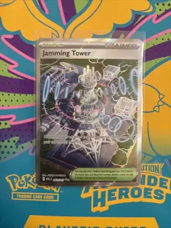Jamming Tower 261/217 Ascended Heroes Pokemon Full Art Trainer ASC EN Near Mint - Image 1