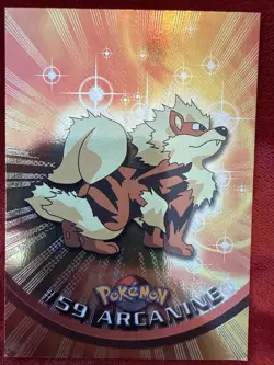 Pokemon Arcanine #59 - Topps Chrome 2000 - Holo NM - Image 1