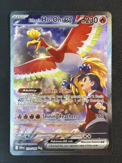 Ethan's Ho-Oh ex 230/182 Sv10: Destined Rivals Holo Pokemon - Image 1