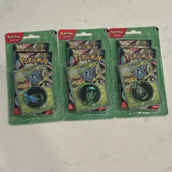 Pokemon Ascended Heroes 2 Pack Blister Erika’s Tangela SEALED “Lot of 3” - Image 1