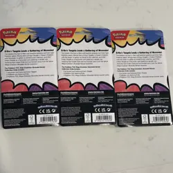 Pokemon Ascended Heroes 2 Pack Blister Erika’s Tangela SEALED “Lot of 3” - Image 2