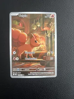 Pokemon Mega Evolution - MEG - Vulpix 138/132 IR Illustration Rare - NM - Image 1
