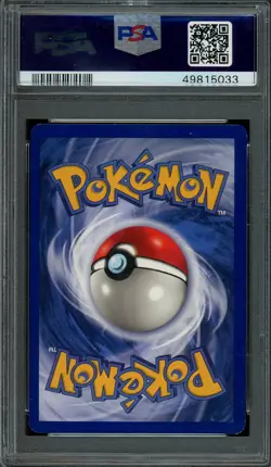 Jolteon Pokemon 1999 Jungle Holo Rare 4/64 WOTC PSA 8 NM-MT - Image 2
