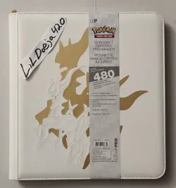 Ultra PRO Elite Series: Arceus 12-Pocket Zippered PRO-Binder for Pokemon TCG - Image 1