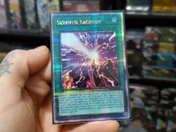 Yu-Gi-Oh Seventh Tachyon Quarter Century Secret Rare CR07-AE098 Asian English - Image 1