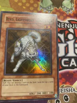 1x Ryko, Lightsworn Hunter - Super Rare - LODT-EN022 - Unlimited - LP - Image 3