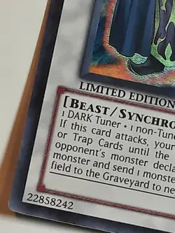 Yugioh Zeman The Ape King DPC5-EN002 SUPER RARE Limited Edition LP Free Shipping - Image 3