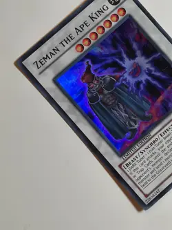 Yugioh Zeman The Ape King DPC5-EN002 SUPER RARE Limited Edition LP Free Shipping - Image 4