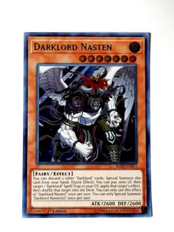 Yugioh Darklord Nasten BLRR-EN077 ULTRA RARE 1st Edition NM - Image 1