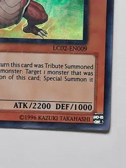 Yugioh Spawn Alligator LC02-EN009 ULTRA RARE LP Limited Edition - Image 2