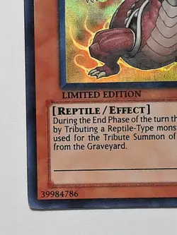 Yugioh Spawn Alligator LC02-EN009 ULTRA RARE LP Limited Edition - Image 3