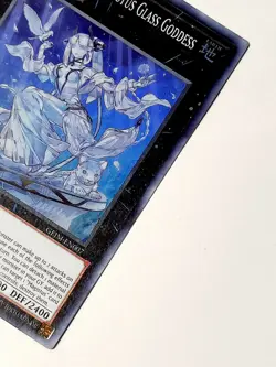 Yugioh Ninaruru, The Magistus Glass Goddess GEIM-EN007 SUPER RARE 1st Edition NM - Image 5