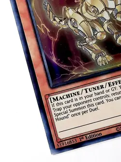 Yugioh Magical Hound MP21-EN063 SUPER RARE 1st Edition MINT - Image 3