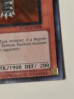 Yugioh Lion Alligator LC02-EN008 ULTRA RARE Limited Edition LP Free Shipping - Image 2