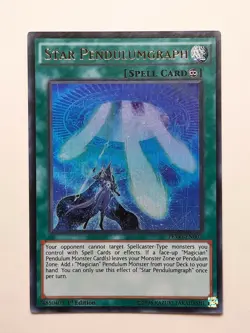 Yugioh Star Pendulumgraph PEVO-EN007 ULTRA RARE NM 1st Edition Free Shipping - Image 1