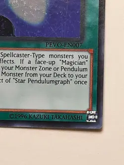 Yugioh Star Pendulumgraph PEVO-EN007 ULTRA RARE NM 1st Edition Free Shipping - Image 2