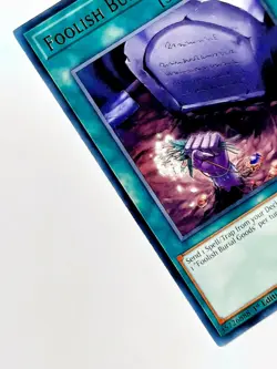 Yugioh Foolish Burial Goods MAGO-EN054 GOLD LETTER RARE 1st Edition NM - Image 4