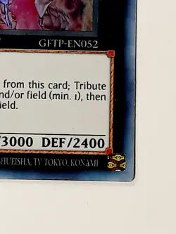 Yugioh Hieratic Sun Dragon Overload of Heliopolis GFTP-EN052 ULTRA RARE 1st NM - Image 2