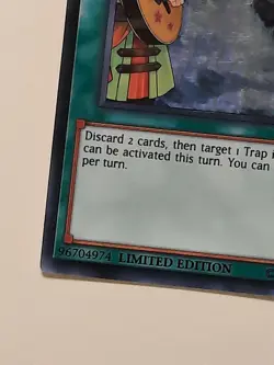 Yugioh Boogie Trap MACR-ENSE4 SUPER RARE NM Limited Edition - Image 3