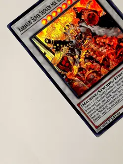Yugioh Kararkuri Super Shogun MDL 00N "Bureibu" IGAS-EN043 SUPER RARE 1st Ed NM - Image 4