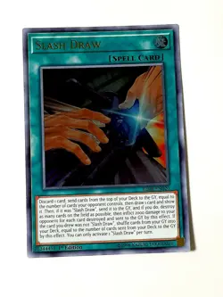 Yugioh Slash Draw BLRR-EN020 ULTRA RARE 1st Edition NM - Image 1