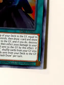 Yugioh Slash Draw BLRR-EN020 ULTRA RARE 1st Edition NM - Image 2