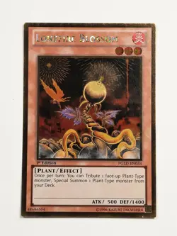 Yugioh Lonefire Blossom PGLD-EN034 GOLD RARE 1st Edition MINT - Image 1