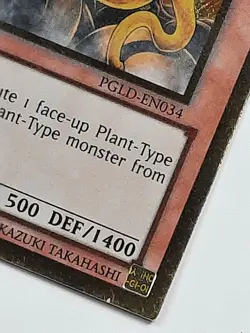 Yugioh Lonefire Blossom PGLD-EN034 GOLD RARE 1st Edition MINT - Image 2