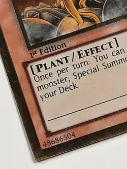 Yugioh Lonefire Blossom PGLD-EN034 GOLD RARE 1st Edition MINT - Image 3