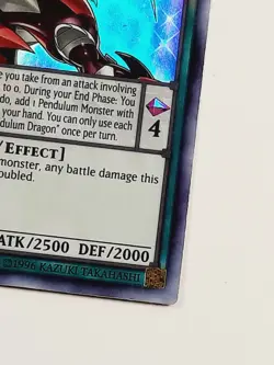 Yugioh Odd-Eyes Pendulum Dragon DUPO-EN105 ULTRA RARE Limited Edition NM - Image 2