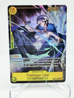 ONE PIECE - TRAFALGAR LAW - EB03-062 ALT ART SECRET RARE ENG EB03 N - Image 2