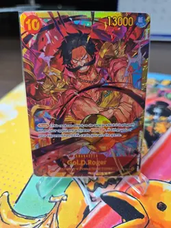 2024 One Piece Card Game Emperors Gol.D.Roger Secret Rare #OP09-118 - Image 1