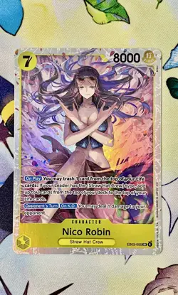 One Piece - Nico Robin SR - EB03-055 English Heroines Edition - Image 1