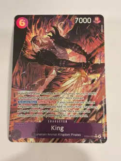 One Piece CCG King EB04-031 SR Alt Art Near Mint English - Image 1