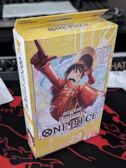 One Piece TCG Egghead Starter Deck ST-29 (SEALED) – Bandai – English – Luffy - Image 1