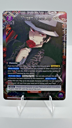 Union Arena Demon Slayer Muzan Kibutsuji UEX05BT/KMY-3-049 Super Rare 1-Star SR* - Image 1