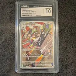 Pokemon Archaludon Stellar Crown 155/142 Illustration Rare CGC 10 Holo Card - Image 1