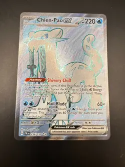 Chien-Pao ex 236/193 Paldea Evolved Full Art Ultra Rare Pokemon Card - Image 1