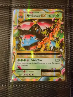 Pokemon M Venusaur EX 2/108 XY Evolutions Ultra Rare Holo Card - Image 1
