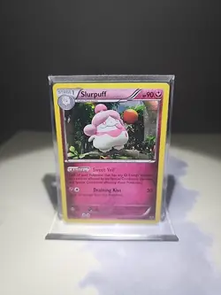 Slurpuff 95/146 XY Base Reverse Holo Rare Pokemon Card NM - Image 1