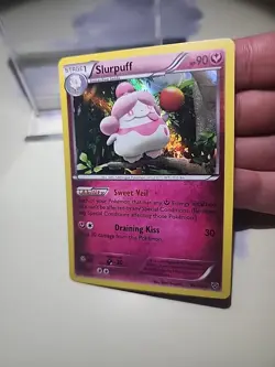 Slurpuff 95/146 XY Base Reverse Holo Rare Pokemon Card NM - Image 2