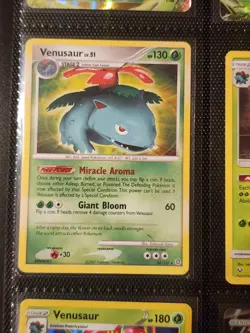 Venusaur Pokemon Card Lot - Vintage WOTC & Modern Binder Collection #0003 - Image 5