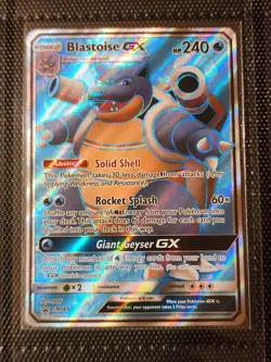 Blastoise GX SM189 SM Promos Holo Pokemon TCG Card - Image 1