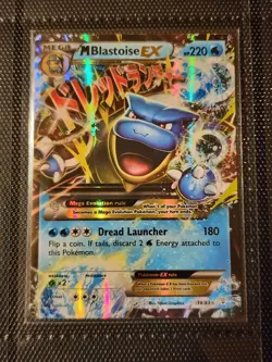 Pokemon TCG - M Blastoise EX 18/83 Ultra Rare Holo Card Generations - Image 1