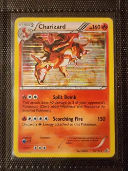 Pokemon Charizard Holo Rare Legendary Treasures Stage 2 19/113 2013 Card - Image 1