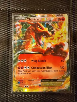 Pokemon TCG Charizard EX Flashfire Holo Card 12/106 Ultra Rare - Image 1