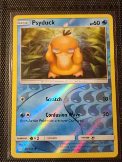 Psyduck - 40/236 Common Cosmis Eclipse Reverse Holo - Near Mint NM Pokemon Card - Image 1