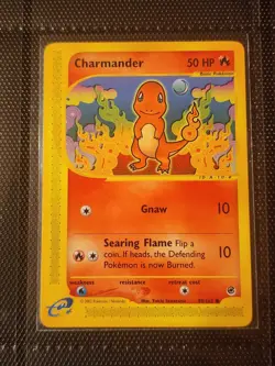 Pokemon TCG Charmander Expedition Base Set, Card 98/165, Regular Common NM - Image 1