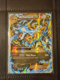 M Charizard EX 108/106 Flash Fire Secret Rare Pokemon Card - Image 1