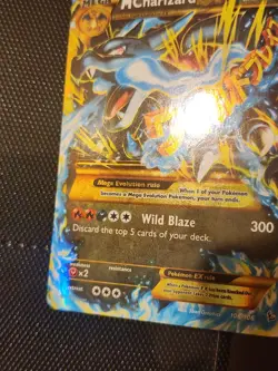 M Charizard EX 108/106 Flash Fire Secret Rare Pokemon Card - Image 3